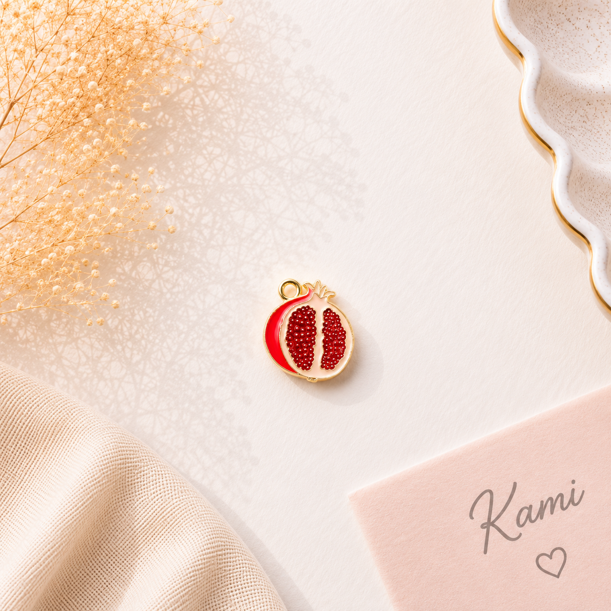 Yalda Pomegranate Charm