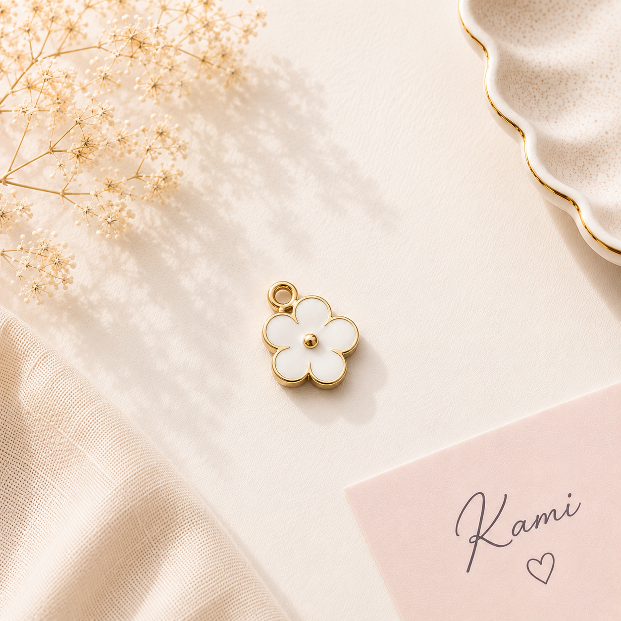 Pearl Blossom Charm