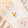 Golden Butterfly Charm