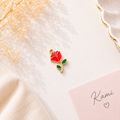 Red Rose Charm