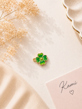 Emerald Bloom Charm